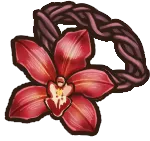 Red Orchid Collar